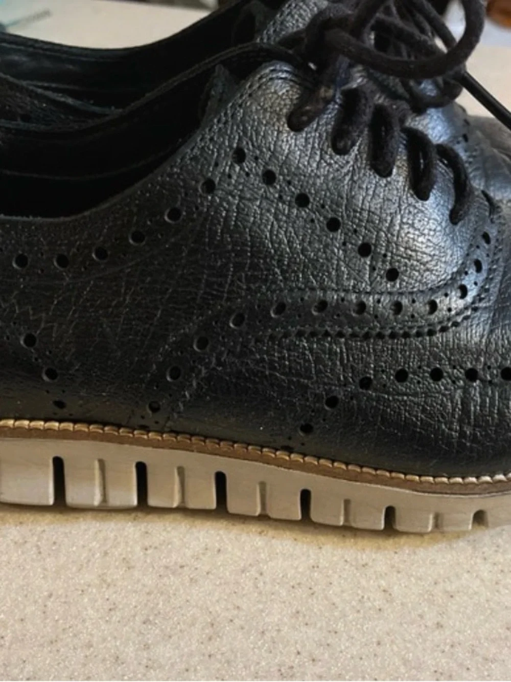 Cole Haan Men’s Zerogrand wingtip shoes